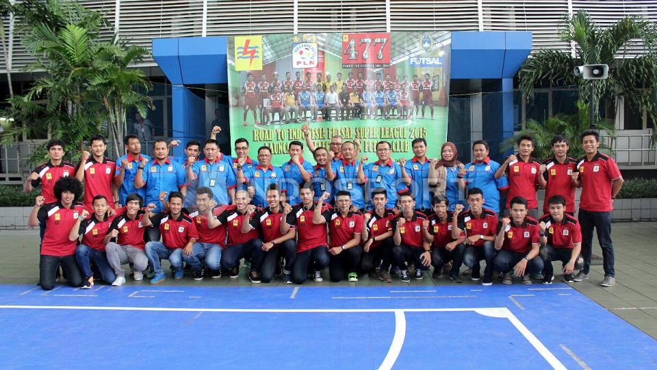 Launching Tim Futsal Electric PLN di Jakarta, 18 Maret 2015.